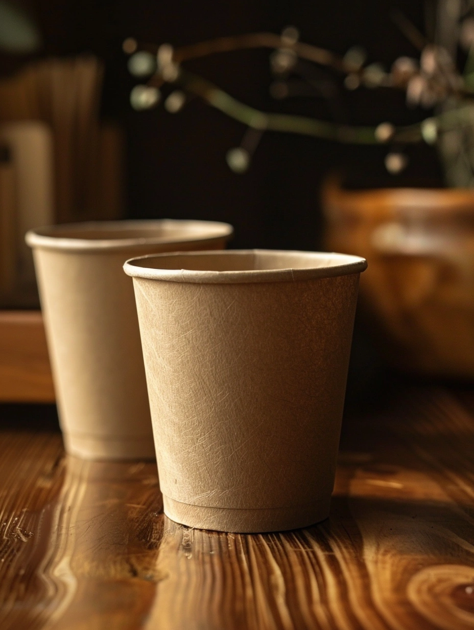 plain paper cup