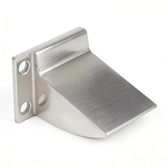 Soporte en forma de L de grado médico mecanizado mediante CNC personalizado