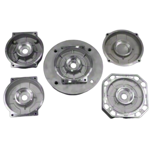 Custom Precision Machining Square Aluminum Motor End Cover