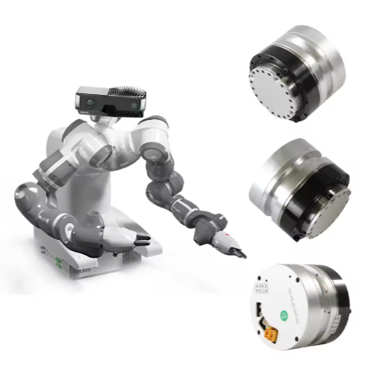 Custom CNC Machining Aluminum Robot Joint Servo Actuator