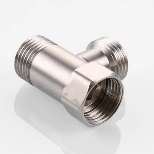 Custom Precision Machined Stainless Steel Bathroom Valve Body