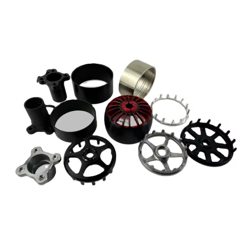 Specialanpassad CNC-fräst aluminiumlegering för drönarmotorhus