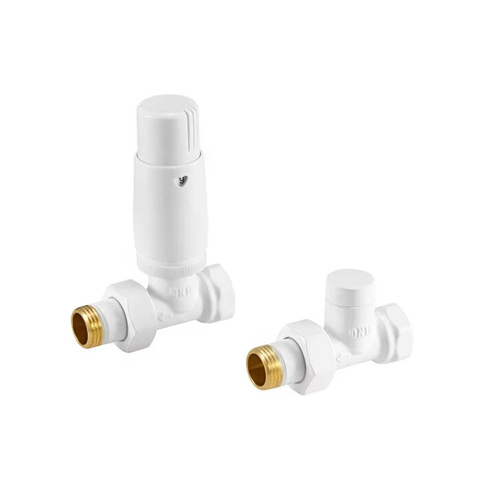  New Design of Modern Straight TRV Thermostatic Radiator Valve for Heating System Radiators BJ12001B