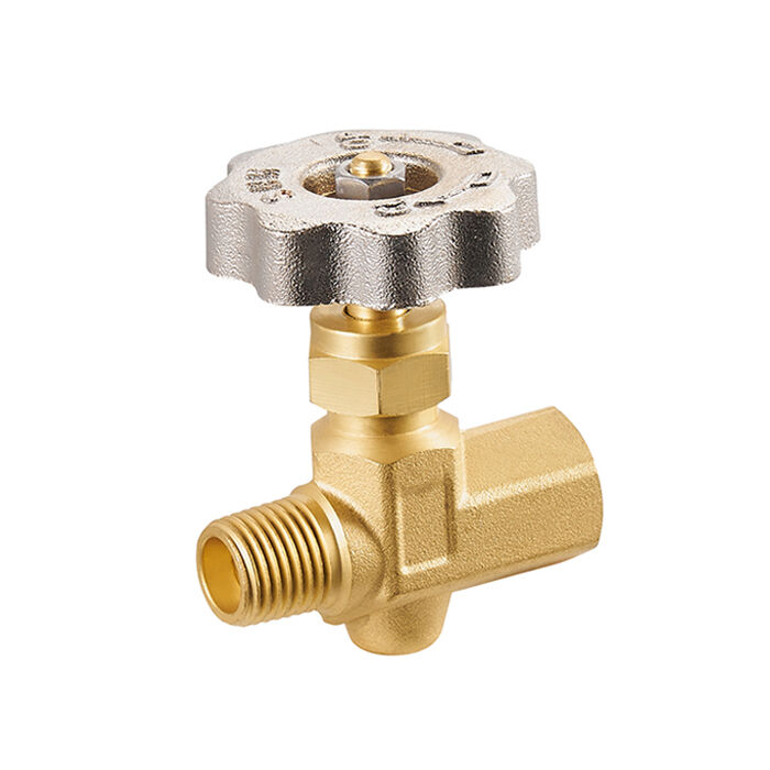 Brass Straight Stop Valve With Pressure Relief For Fire Hydrant BJ54003