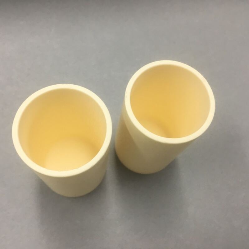 Industrial Alumina Ceramic Crucible: 1600°C Max, 99% Purity, ISO 9001