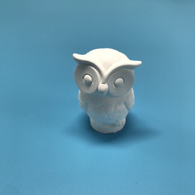 Gypsum 3D Owl Shaped Fragrance Stone Air Fresheners Diffuser Stone for home
