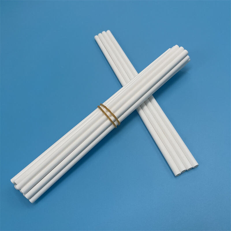 High Purity Magnesium Oxide Ceramic Tube MGO Pipe for Cartridge Heater Insulator