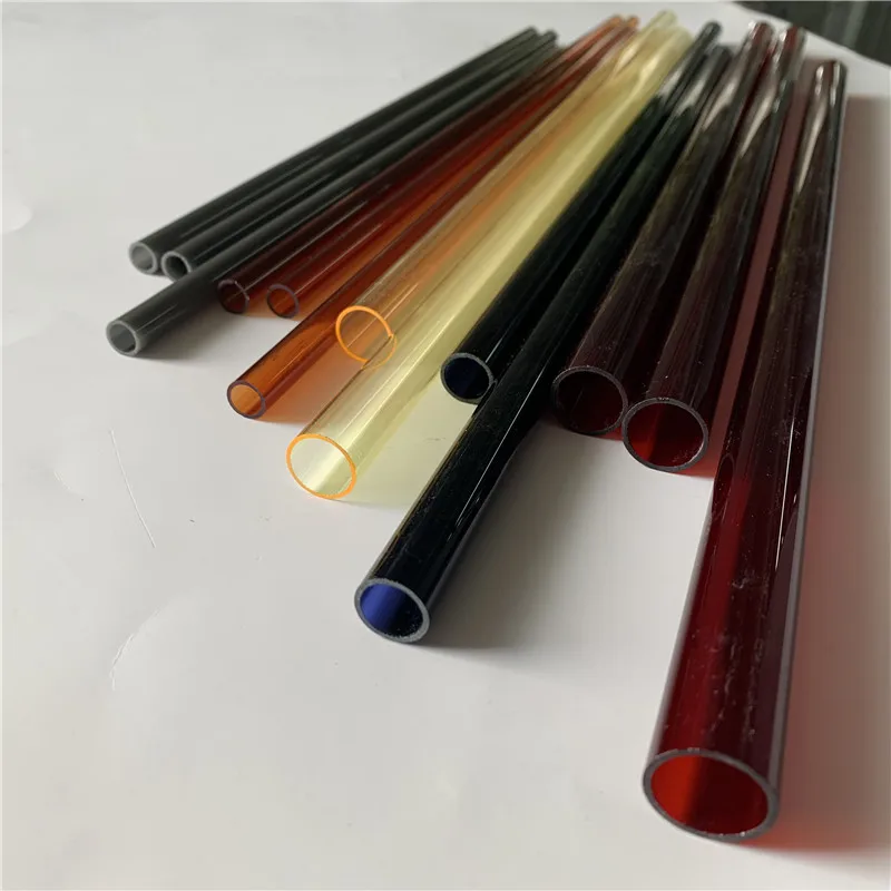  High purity colored quartz tube for semiconductor