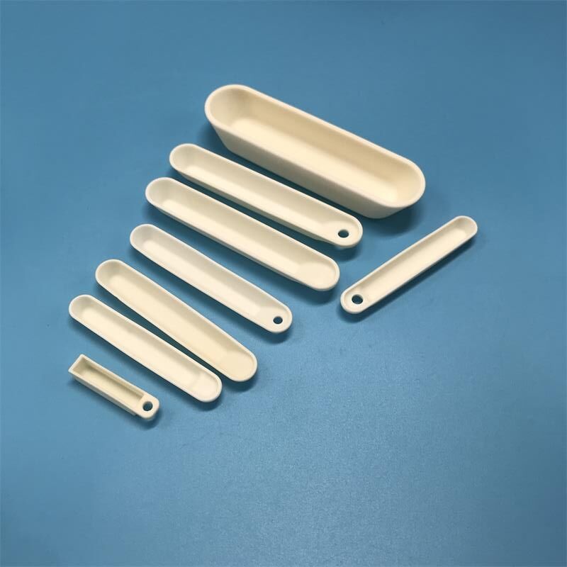 Lab 97mm Length Alumina Porcelain Combustion Boat