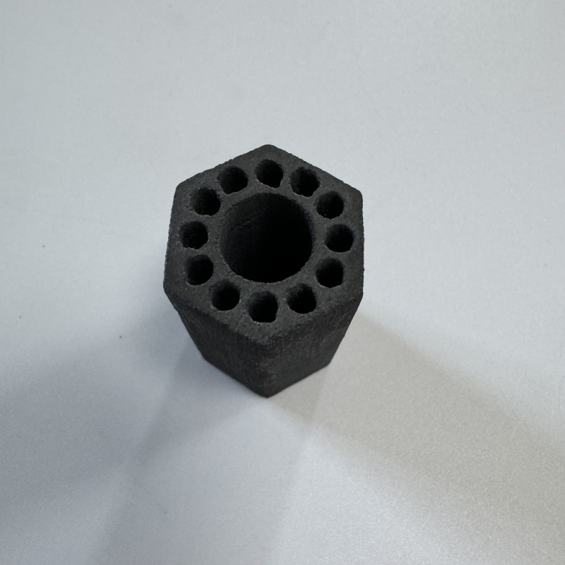 silicon carbide ceramic tube Multi channel silicon carbide heat exchange tubing