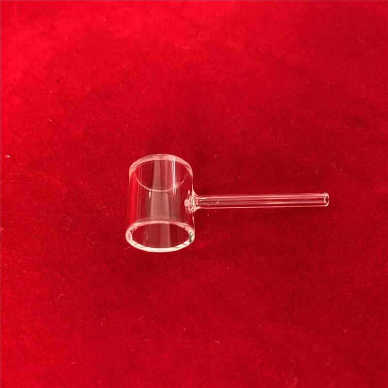 Corrosion resistance Cylindrical atomic vapor quartz cuvette cell with stem
