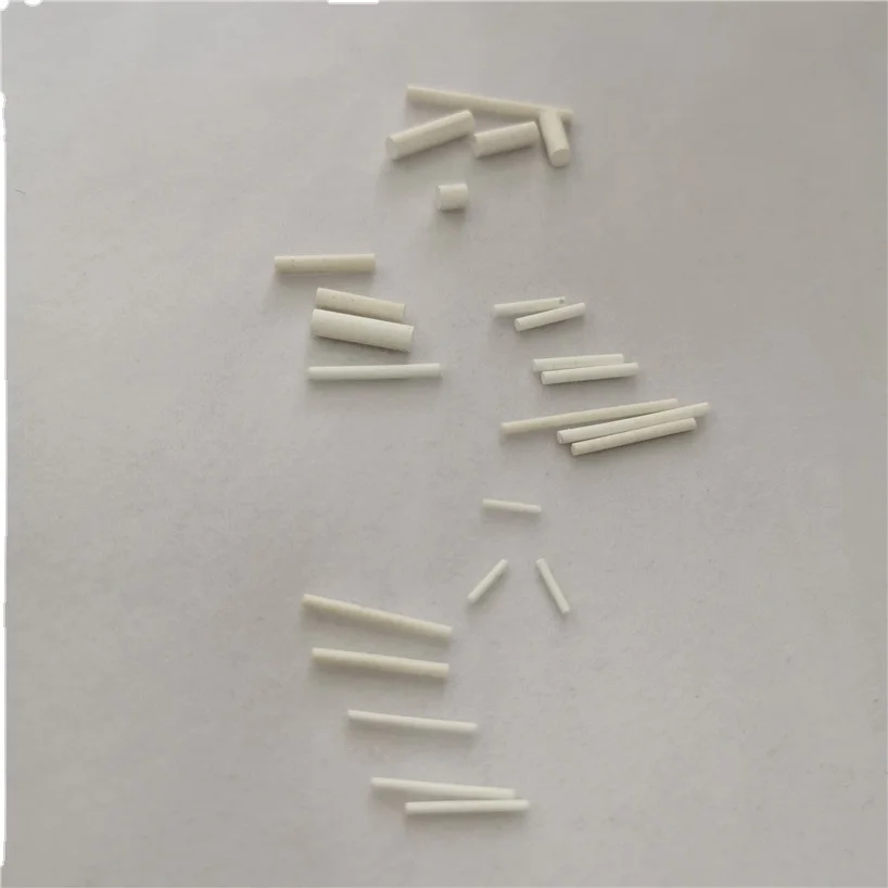 Low-permeability microporous ceramic electrode rod