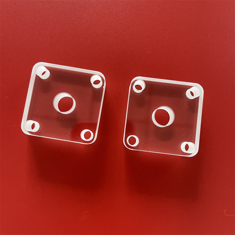 High purity clear Optical Silica Fused Quartz Glass Plates