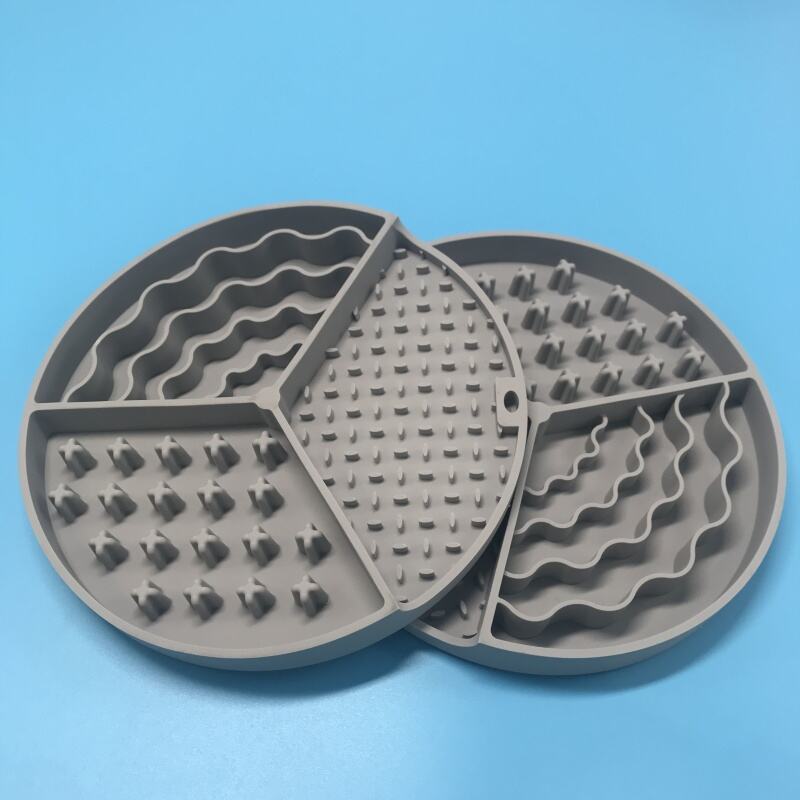 Food-Grade Silicone Rubber Pet Slow Feeder Anti-Choke Licking Bowl