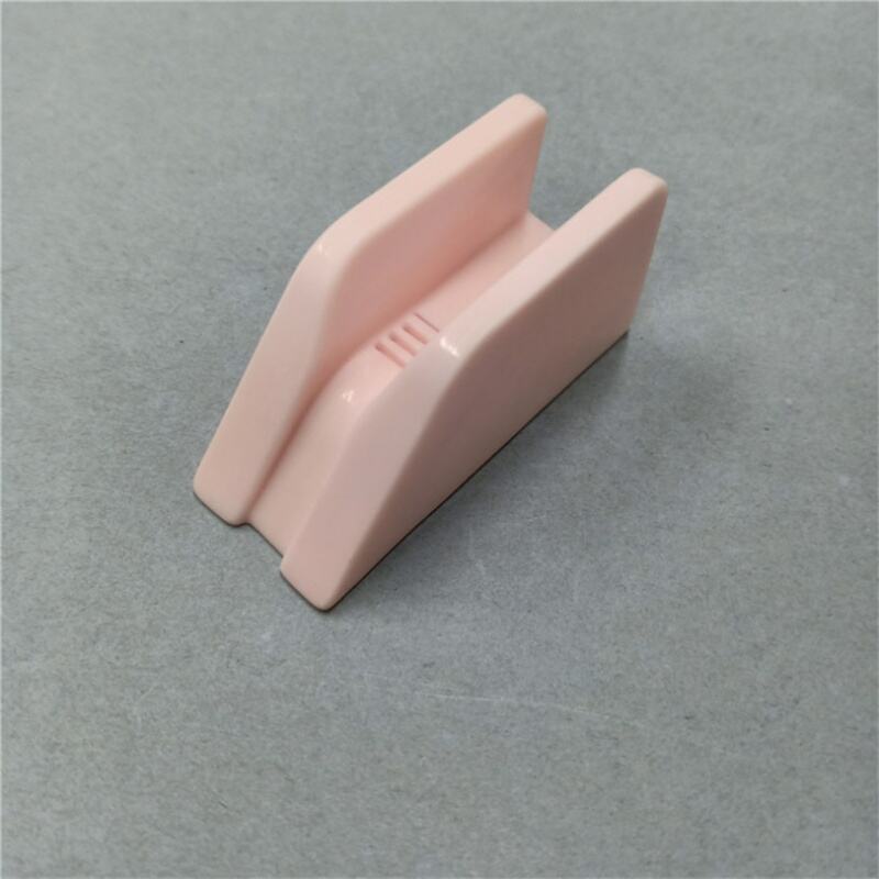 Pink 95% Alumina Textile Ceramic Oil Nozzle for spinning machines