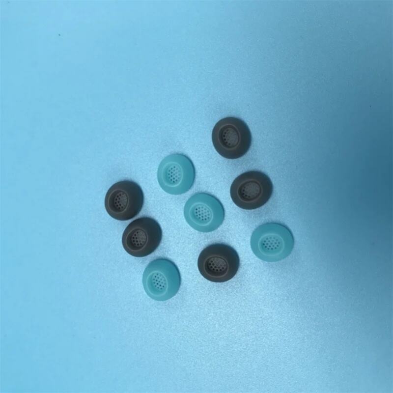 Eartip Noise Reduction Round Eargels Silicone Rubber Cover Ear Tips