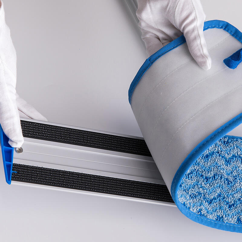 Microfiber Wet  Mop Pad with Zigzag  supplier