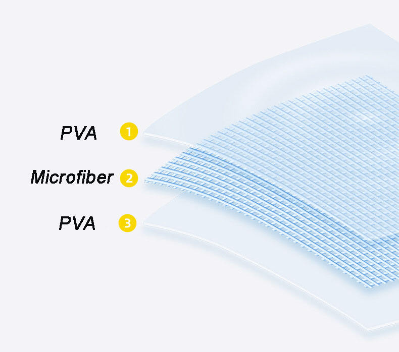 Microfiber Towel with PVA Coating supplier