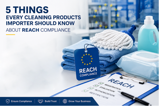 5 Things Every Cleaning Products Importer Should Know About REACH Compliance