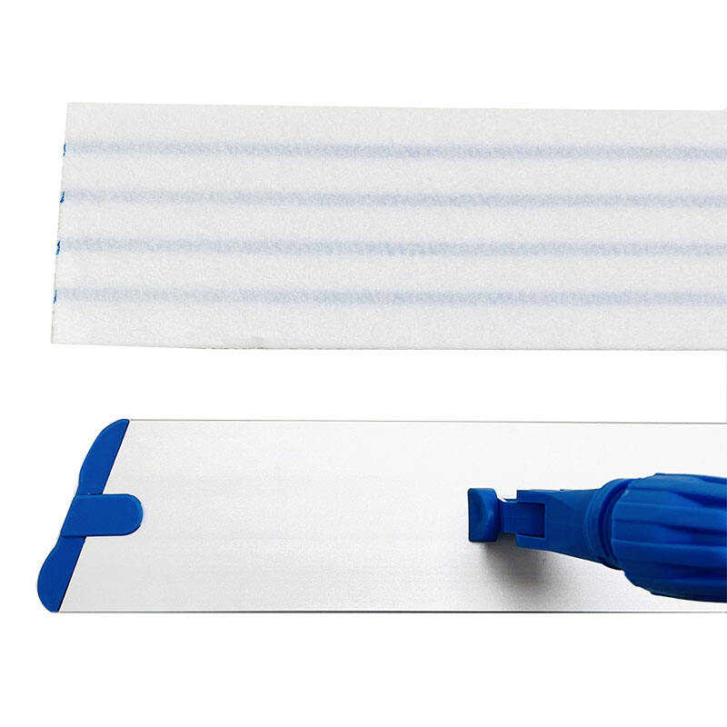Esun Disposable Microfiber Mop Pads with Scrubbing Stripes supplier