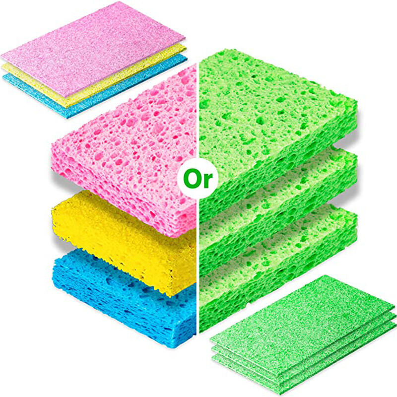 Biodegradable Multicolor Compressed Cellulose Sponge manufacture