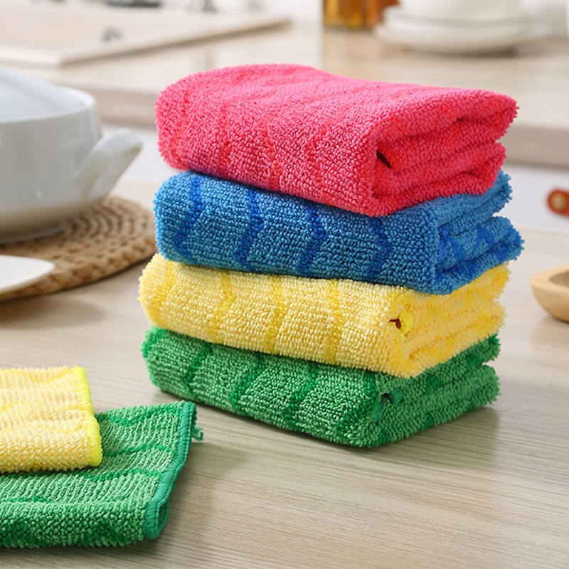 Multi-Purpose Microfiber Zig-zag Cleaning Towel factory