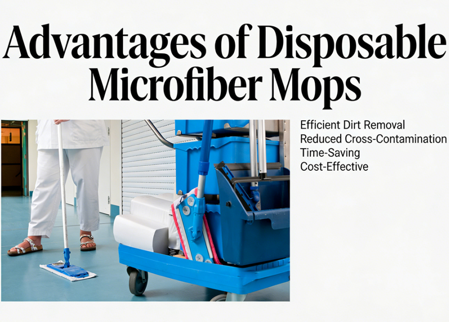 Tek Kullanımlık Mikrofiber Mopların Avantajları Nelerdir?