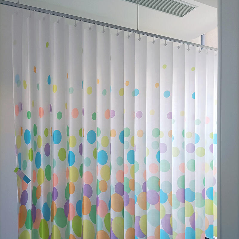 Cortinas Desechables Antimicrobianas con Colores Impresos para Hospitales