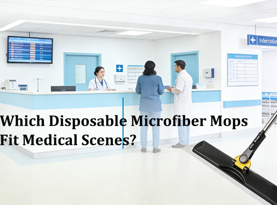 Hangi Tek Kullanımlık Mikrofiber Moplar Tıbbi Ortamlara Uygun Dur?