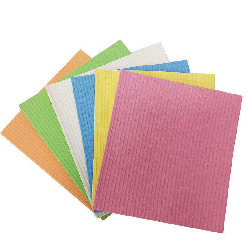 Biodegradable Cellulose Wash Sponge Cloth  manufacture