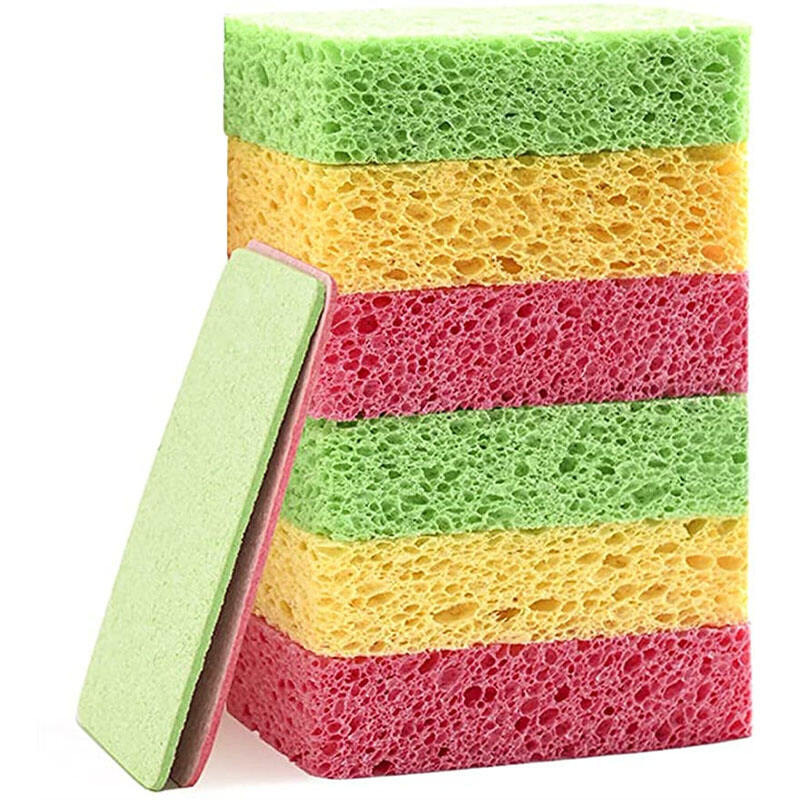 Biodegradable Multicolor Compressed Cellulose Sponge factory