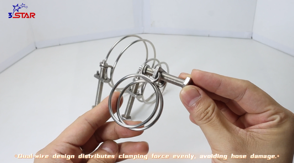 Double Wire Hose Clip