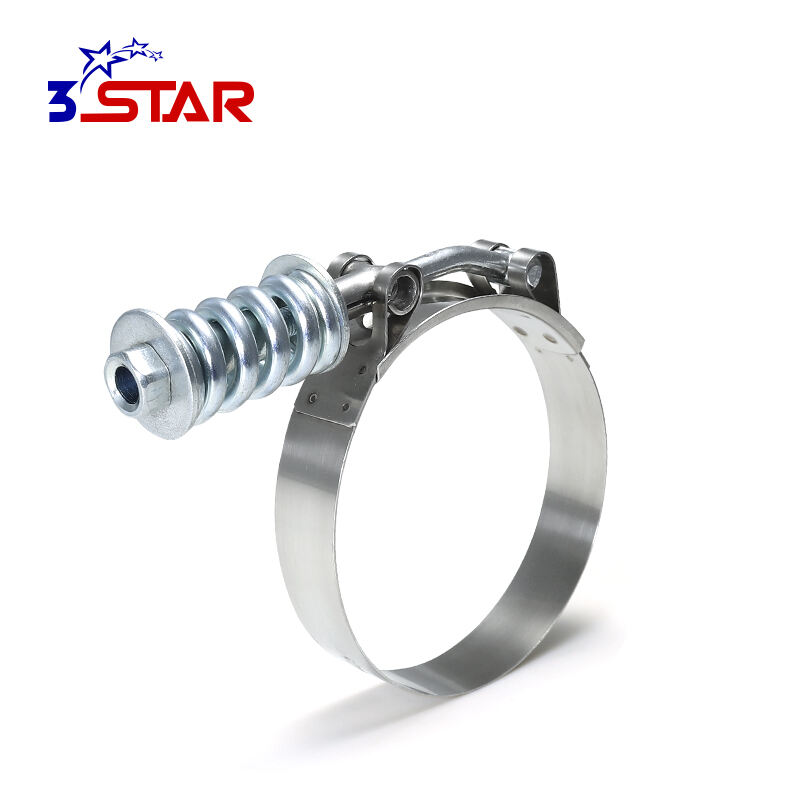 T Bolt Spring Pipe Clamp