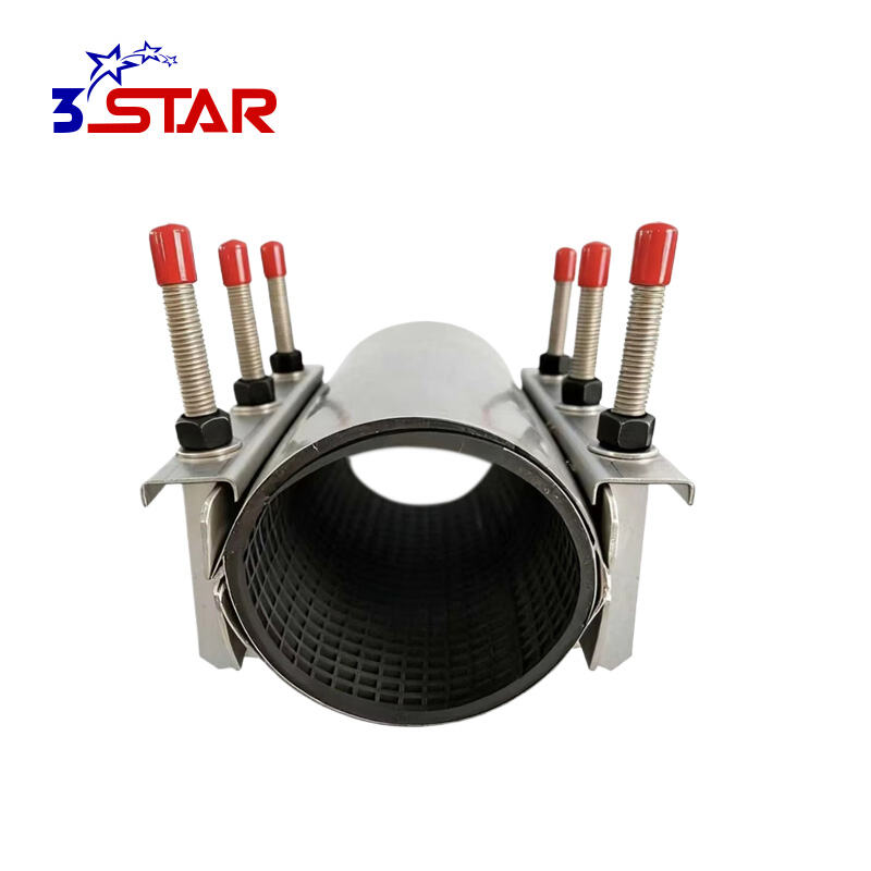 Double - piece Plate Pipe Repair Clamp