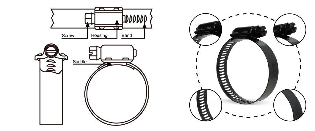 High Torque Worm Drive Electroplated Hose Clamp.jpg
