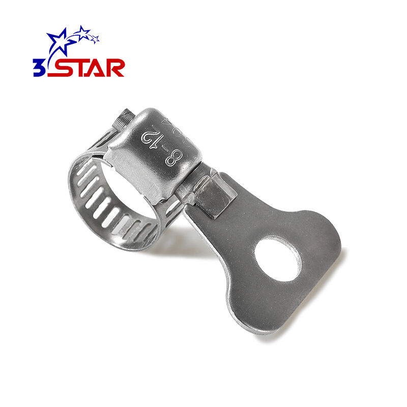 Amerikan Tipi Paslanmayan Polad Qanadlı Somunlu Hortum Klampı