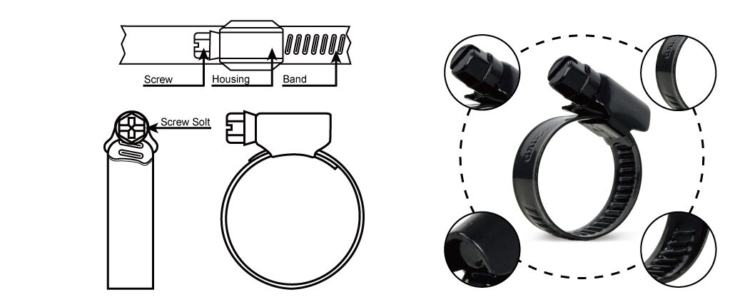 German Type Electroplated Hose Clamp.jpg