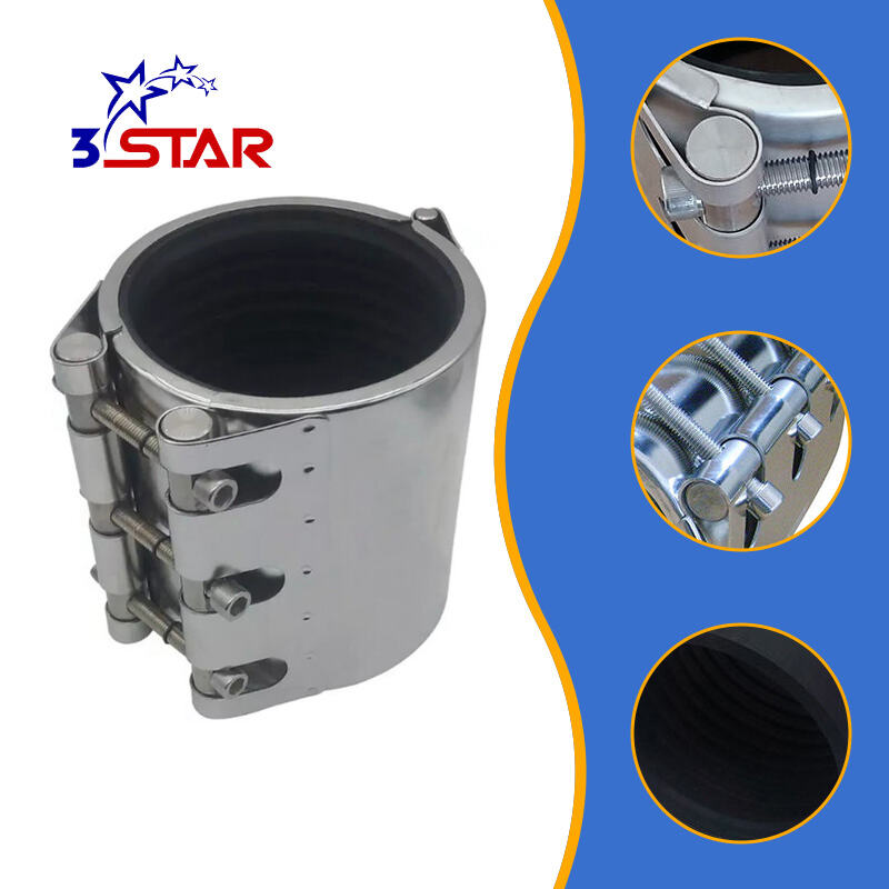 Extended length type Pipe Repair Clamp