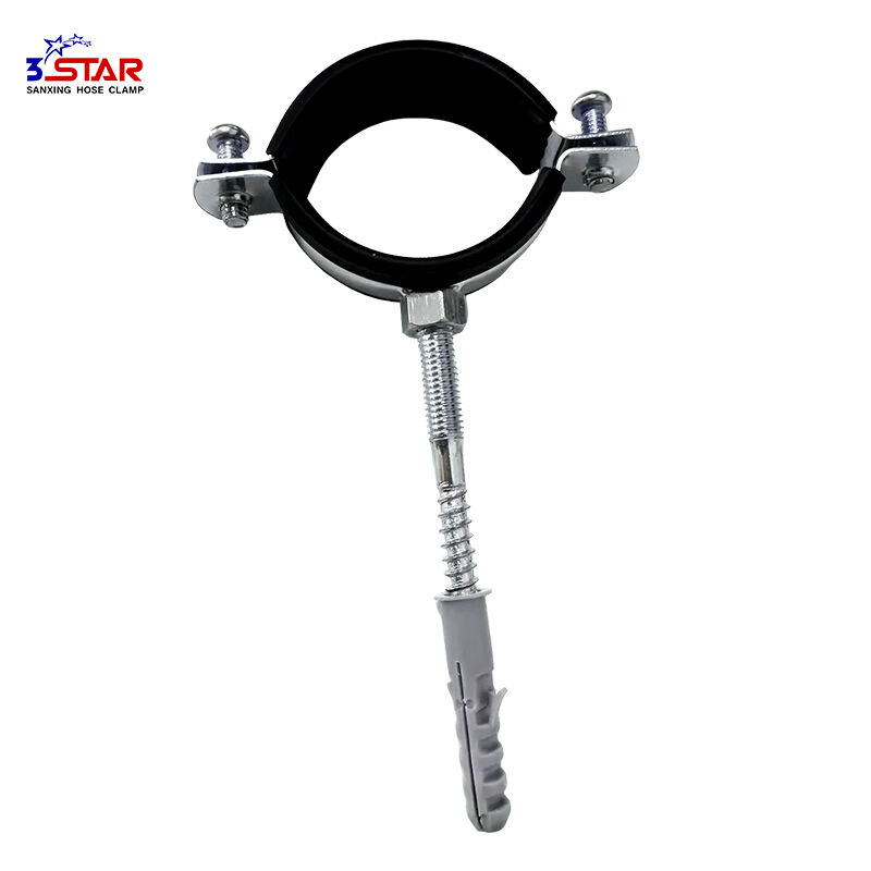 Pipe Bracket Clamp With Rubber