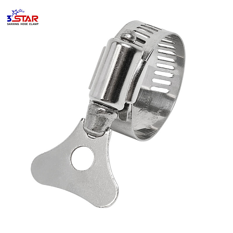 American Stainless Steel Hose Clamp with Carbon Steel Handle