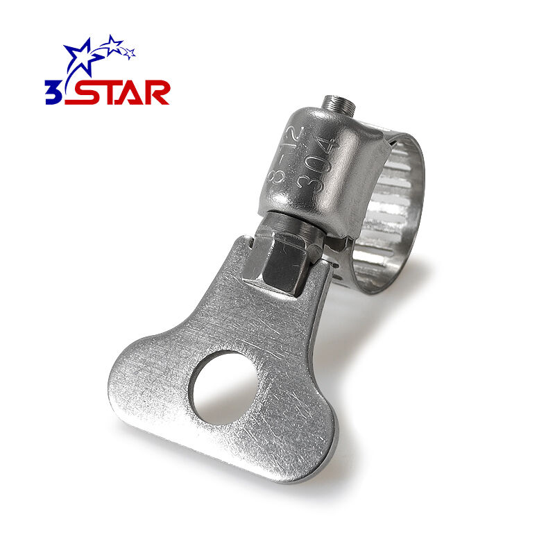 Amerikan Tipi Paslanmayan Polad Qanadlı Somunlu Hortum Klampı