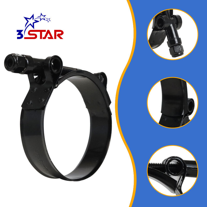 Morsetto per tubo nero elettroforetico di tipo T