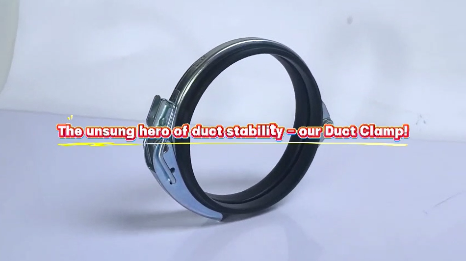 Quick Release Rapid Lock Duct Ring Clamp