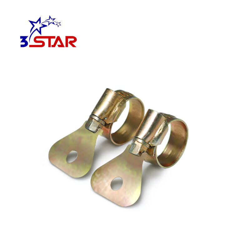 Britiško stiliaus žarnų spaustukas su rankena