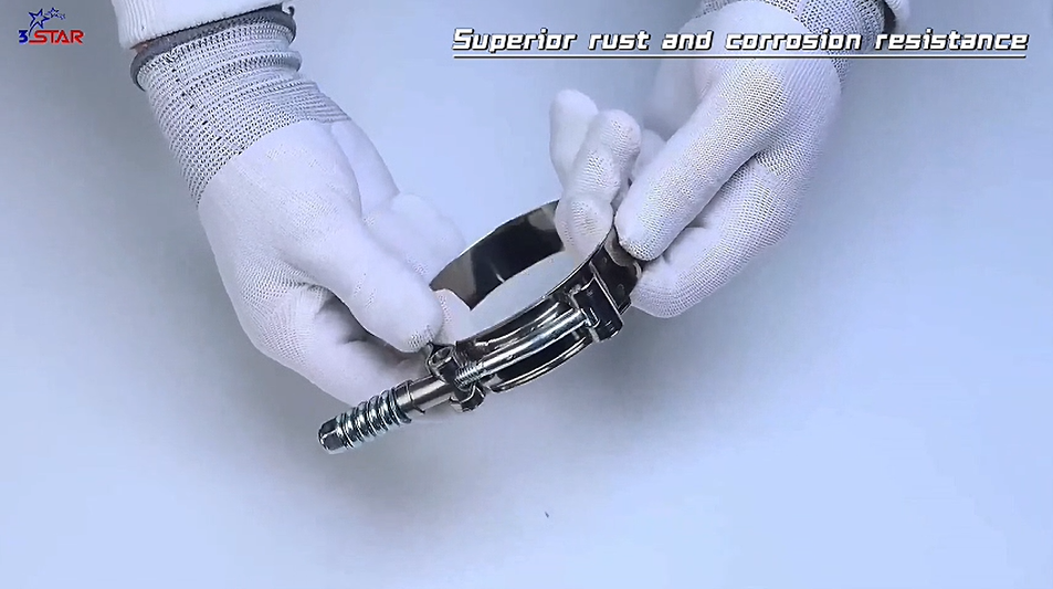 T-Bolt Small Spring Hose Clamp