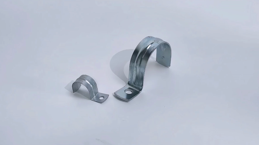 One Hole Galvanized Saddle Clamp