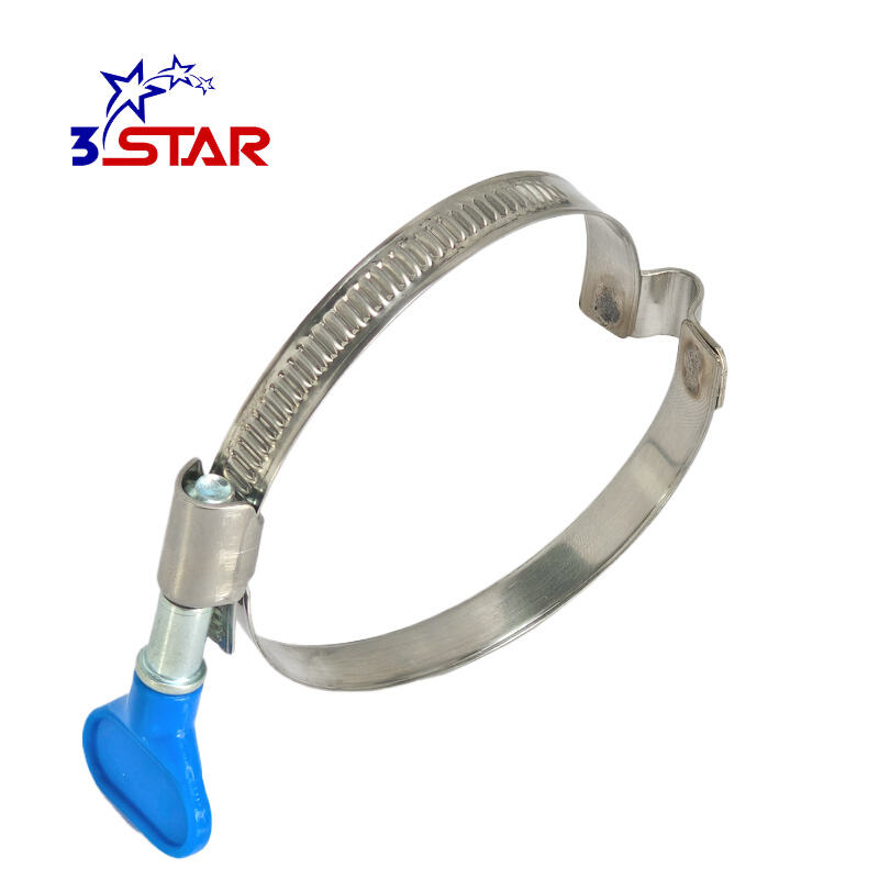 Německý typ mostové svorky s rukojetí