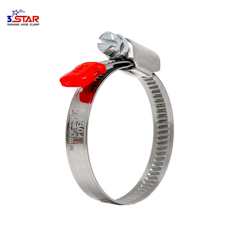 Hose Clamp na may Protektor sa Plastik na Dulo