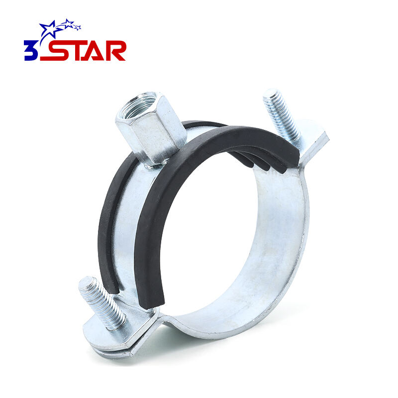 Pipe Bracket Clamp With Rubber