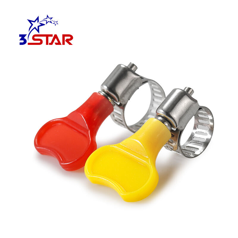American Type Worm Drive Hose Clamp With Handle -8mm
